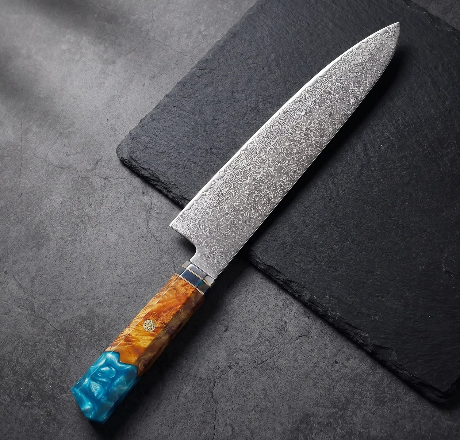 Couteau Gyuto japonais et couteau de chef de la marque Ryulys
