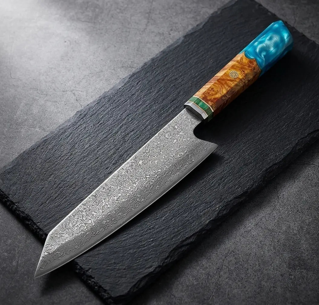 Couteau Kiritsuke japonais et couteau de chef traditionnel de la marque Ryulys